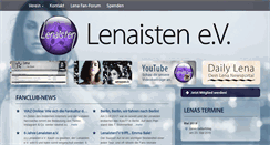 Desktop Screenshot of lenaisten.de